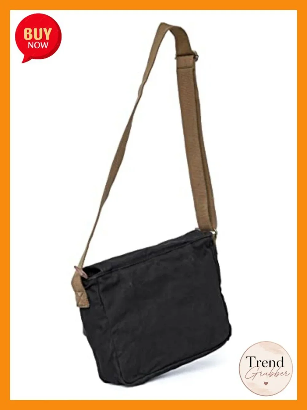 Canvas Messenger Bag Vintage Crossbody Shoulder Military Satchel